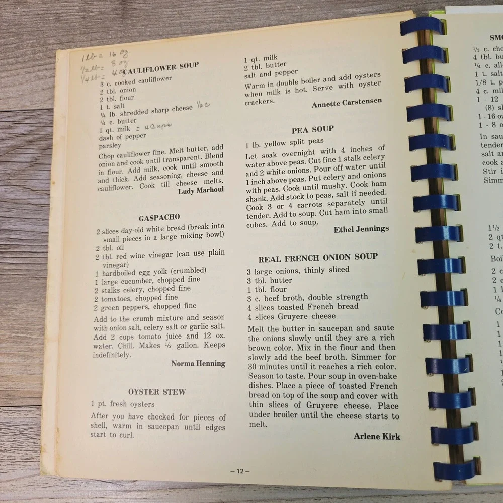 Agatha's Patchwork 1973 Vtg Iowa Community Cookbook‎ Jane Lamb Hospital Spiral
